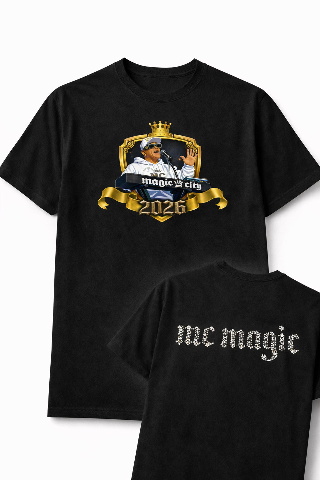 Golden Crown MC Magic Tee – Nastyboy Records