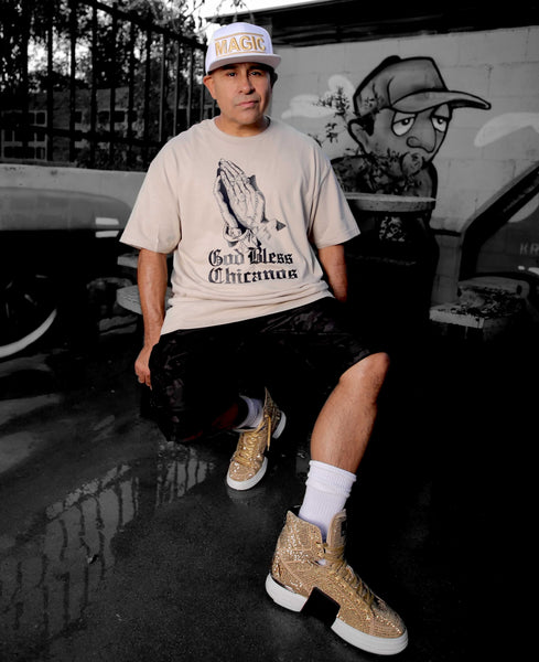 God Bless Chicanos Tee (MC Magic)