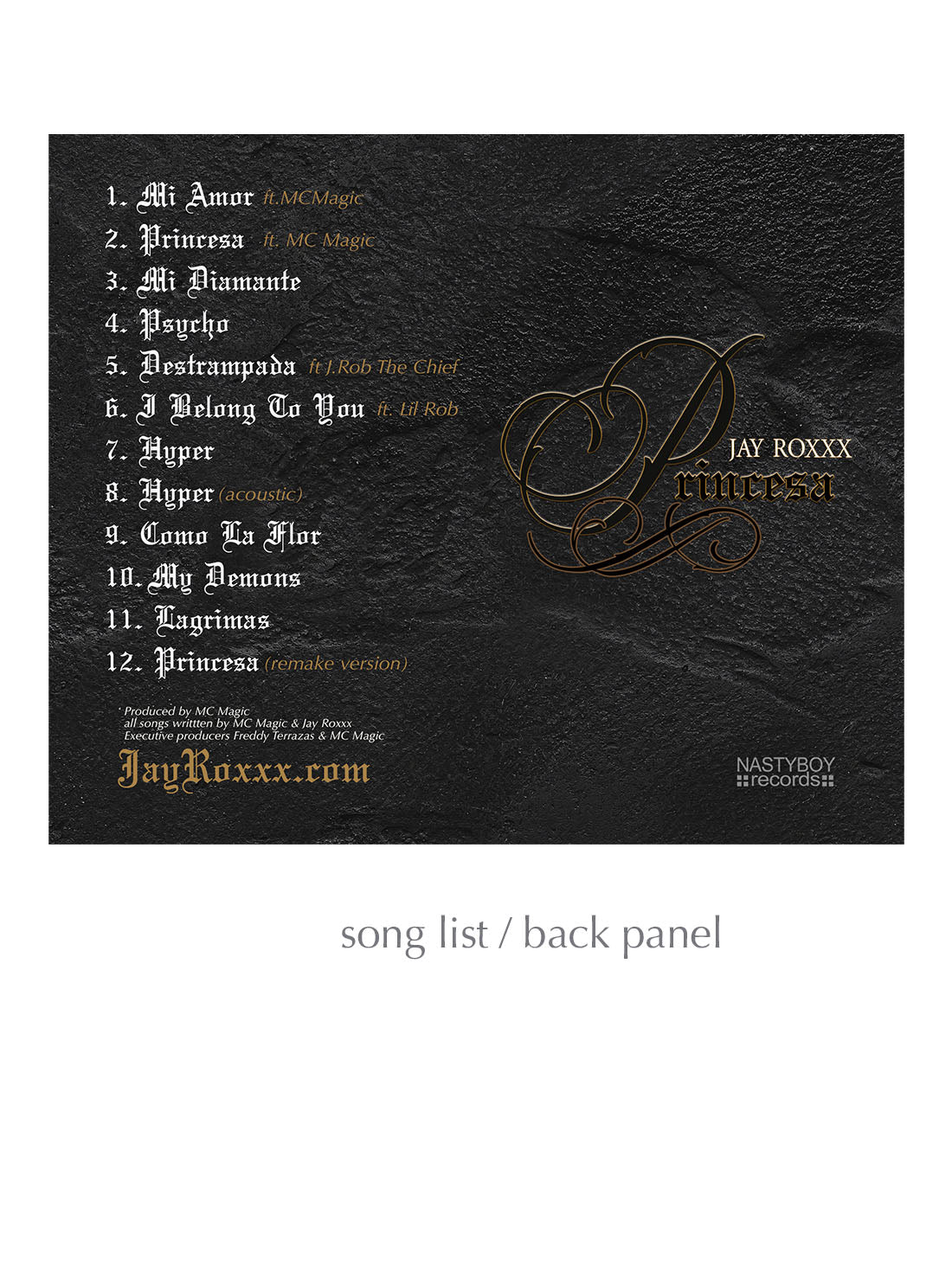 JAY ROXXX CD with Signed Poster Fan Pack